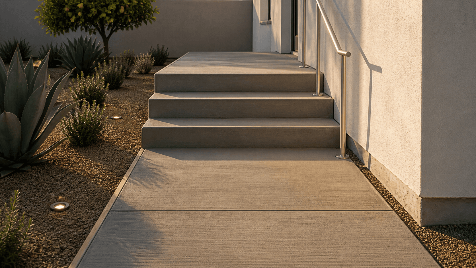 Walkway & Step Installation